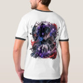 Anime T-Shirt (Schwarz voll)