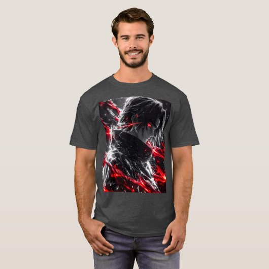 Anime-T-Shirt T-Shirt (Vorne ganz)