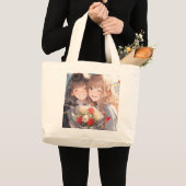 Anime-Tasche Jumbo Stoffbeutel (Vorderseite (Produkt))