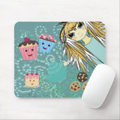Anime Tea Party - Kawaii Mousepad (Mit Mouse)