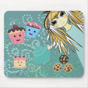 Anime Tea Party - Kawaii Mousepad