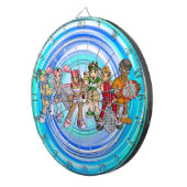 Anime Tennis Characters Dartscheibe (Vorderseite rechts)