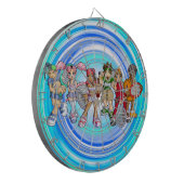 Anime Tennis Characters Dartscheibe (Vorderseite Links)