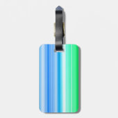 Anime-Tennis-Charaktere Gepäckanhänger (Rückseite vertikal)