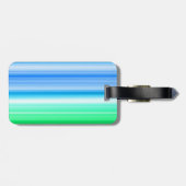 Anime-Tennis-Charaktere Gepäckanhänger (Rückseite horizontal)