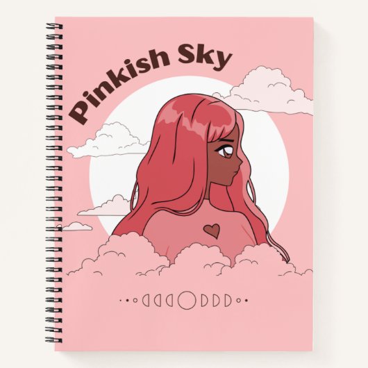 Anime-Themed Notizblock (Vorderseite)