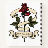 Anime-Themed Spiral-Notebook Notizblock (Rückseite)