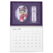 Anime-Tiere 2027 Affirmationen Kalender (Jan 2027)