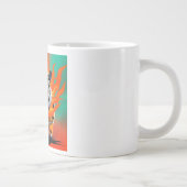 Anime-Tiger Jumbo-Tasse (Rechts)