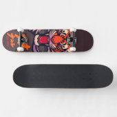 Anime-Tiger Skateboard (Horizontal)