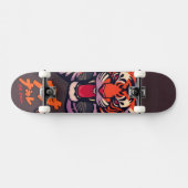 Anime-Tiger Skateboard (Horizontal)
