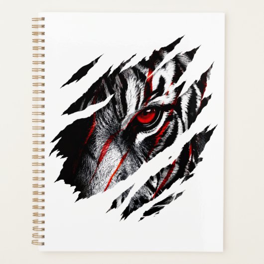 Anime-Tigeraugen durch Kratzer Planer (Vorderseite)