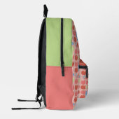 Anime Tom, Jerry und Tuffy Apple Pattern Bedruckter Rucksack (Links)