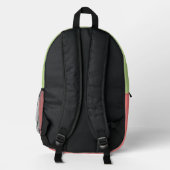 Anime Tom, Jerry und Tuffy Apple Pattern Bedruckter Rucksack (Rückseite)