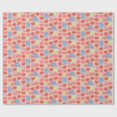 Anime Tom, Jerry und Tuffy Apple Pattern Geschenkpapier (Flach)