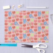 Anime Tom, Jerry und Tuffy Apple Pattern Seidenpapier (Handwerk)