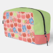 Anime Tom, Jerry und Tuffy Apple Pattern Waschbeutel (Rechte Ecke)