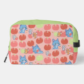 Anime Tom, Jerry und Tuffy Apple Pattern Waschbeutel (Rückseite)