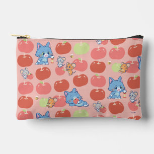 Anime Tom, Jerry und Tuffy Apple Pattern Zubehörtasche