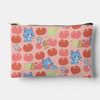 Anime Tom, Jerry und Tuffy Apple Pattern Zubehörtasche