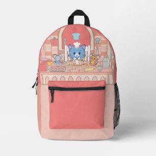 Anime Tom, Jerry und Tuffy Bakery Bedruckter Rucksack