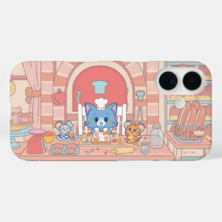 Anime Tom, Jerry und Tuffy Bakery iPhone 16 Hülle