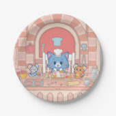Anime Tom, Jerry und Tuffy Bakery Pappteller (Vorderseite)