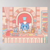 Anime Tom, Jerry und Tuffy Bakery Poster (Vorne)