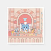Anime Tom, Jerry und Tuffy Bakery Serviette (Vorderseite)