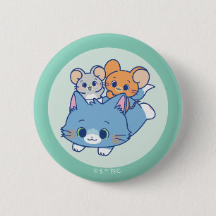 Anime Tom, Jerry und Tuffy Button
