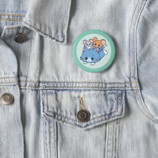 Anime Tom, Jerry und Tuffy Button (Beispiel)