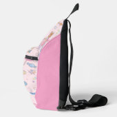 Anime Tom, Jerry und Tuffy Candyland Pattern Crossbody Bag (Rechts)