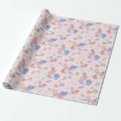 Anime Tom, Jerry und Tuffy Candyland Pattern Geschenkpapier (Ungerollt)