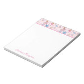 Anime Tom, Jerry und Tuffy Candyland Pattern Notizblock (Rotiert)