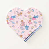 Anime Tom, Jerry und Tuffy Candyland Pattern Notizblock (Rückseite)