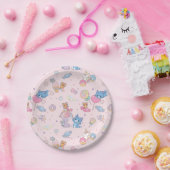 Anime Tom, Jerry und Tuffy Candyland Pattern Pappteller (Party)