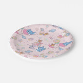 Anime Tom, Jerry und Tuffy Candyland Pattern Pappteller (Schrägansicht)