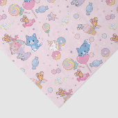 Anime Tom, Jerry und Tuffy Candyland Pattern Seidenpapier (Ausschnitt)