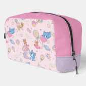 Anime Tom, Jerry und Tuffy Candyland Pattern Waschbeutel (Rechte Ecke)