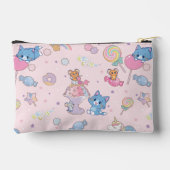 Anime Tom, Jerry und Tuffy Candyland Pattern Zubehörtasche (Rückseite)