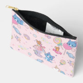 Anime Tom, Jerry und Tuffy Candyland Pattern Zubehörtasche (Offen)