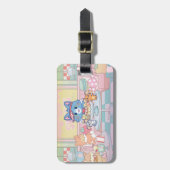 Anime Tom, Jerry und Tuffy Dessert Parlor Gepäckanhänger (Vorderseite vertikal)