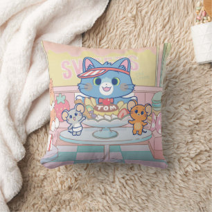 Anime Tom, Jerry und Tuffy Dessert Parlor Kissen