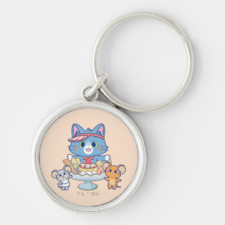 Anime Tom, Jerry und Tuffy Dessert Parlor Schlüsselanhänger