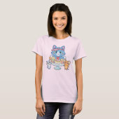 Anime Tom, Jerry und Tuffy Dessert Parlor T-Shirt (Vorne ganz)