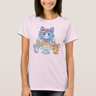 Anime Tom, Jerry und Tuffy Dessert Parlor T-Shirt