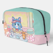 Anime Tom, Jerry und Tuffy Dessert Parlor Waschbeutel (Rechte Ecke)