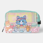 Anime Tom, Jerry und Tuffy Dessert Parlor Waschbeutel (Rückseite)