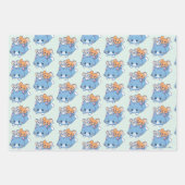 Anime Tom, Jerry und Tuffy Geschenkpapier Set (Vorderseite 2)