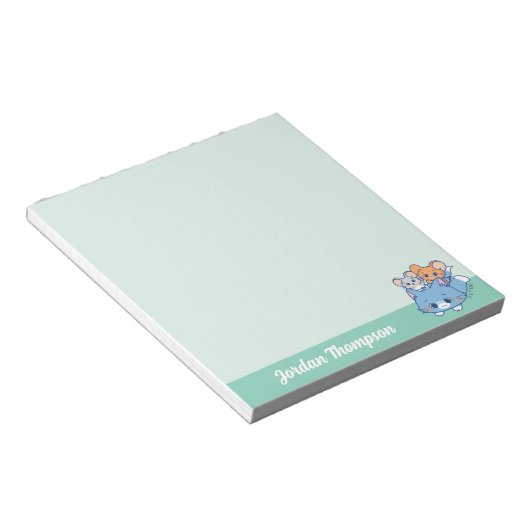 Anime Tom, Jerry und Tuffy Notizblock (angewinkelt)